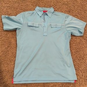 Men’s J. Lindeberg (JL) golf polo shirt size L